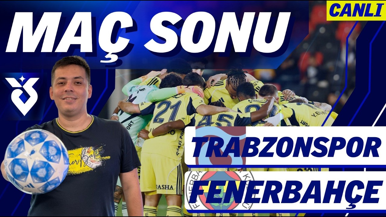 MAÇ SONU | Trabzonspor 2-3 Fenerbahçe | BU TAKIM BU SENE SEVE SEVE ŞAMPİYON!