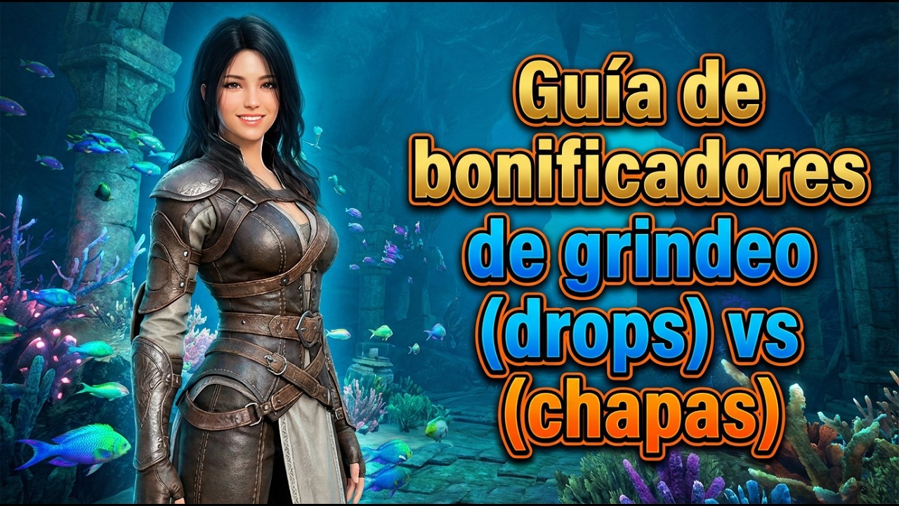 Guía de DROP 2026: 320% en server  Normal, 370% en Arsha y 470% en Edania 🔥