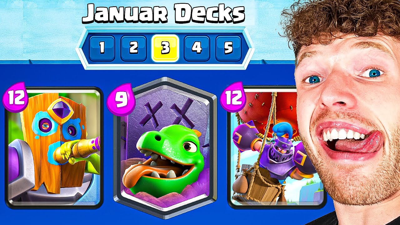 😱🤯TOP 5 BESTE DECKS in der NEUEN META! | Empfehlungen für JEDEN! | Clash Royale Deutsch