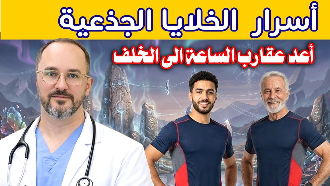 كيف ترجع بالجسم من الداخل عشرين سنة الى الوراء ( تشغيل الخلايا الجذعية طبيعياً وبدون مكملات غذائية )