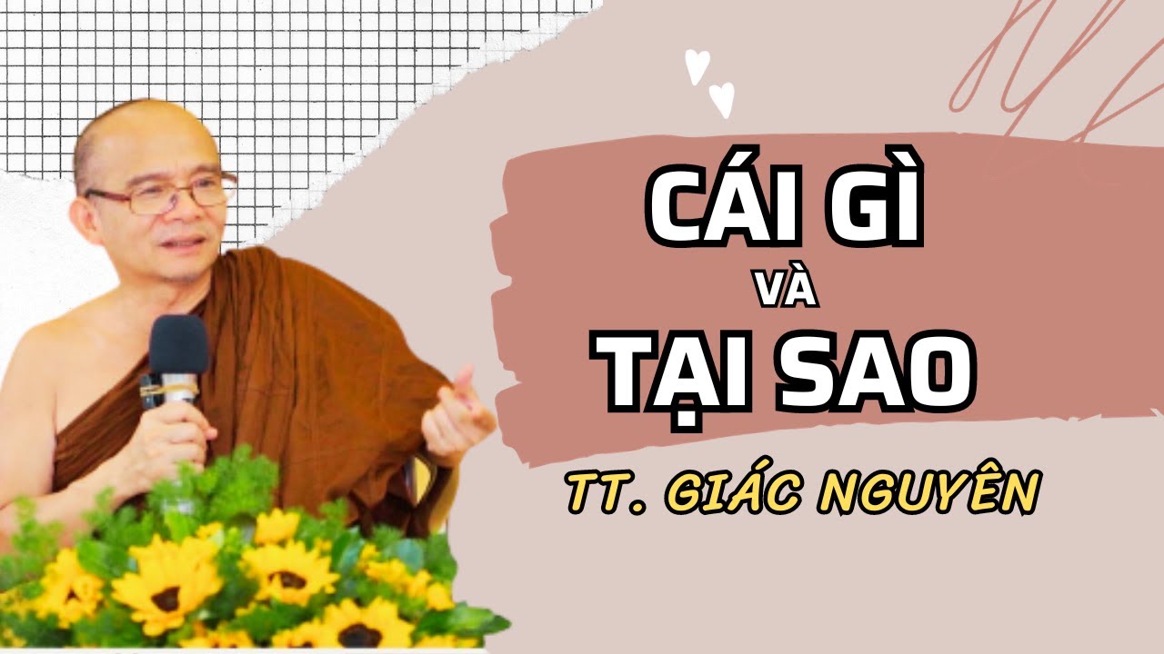 Cái Gì và Tại Sao | Sư Giác Nguyên | Sư Toại Khanh