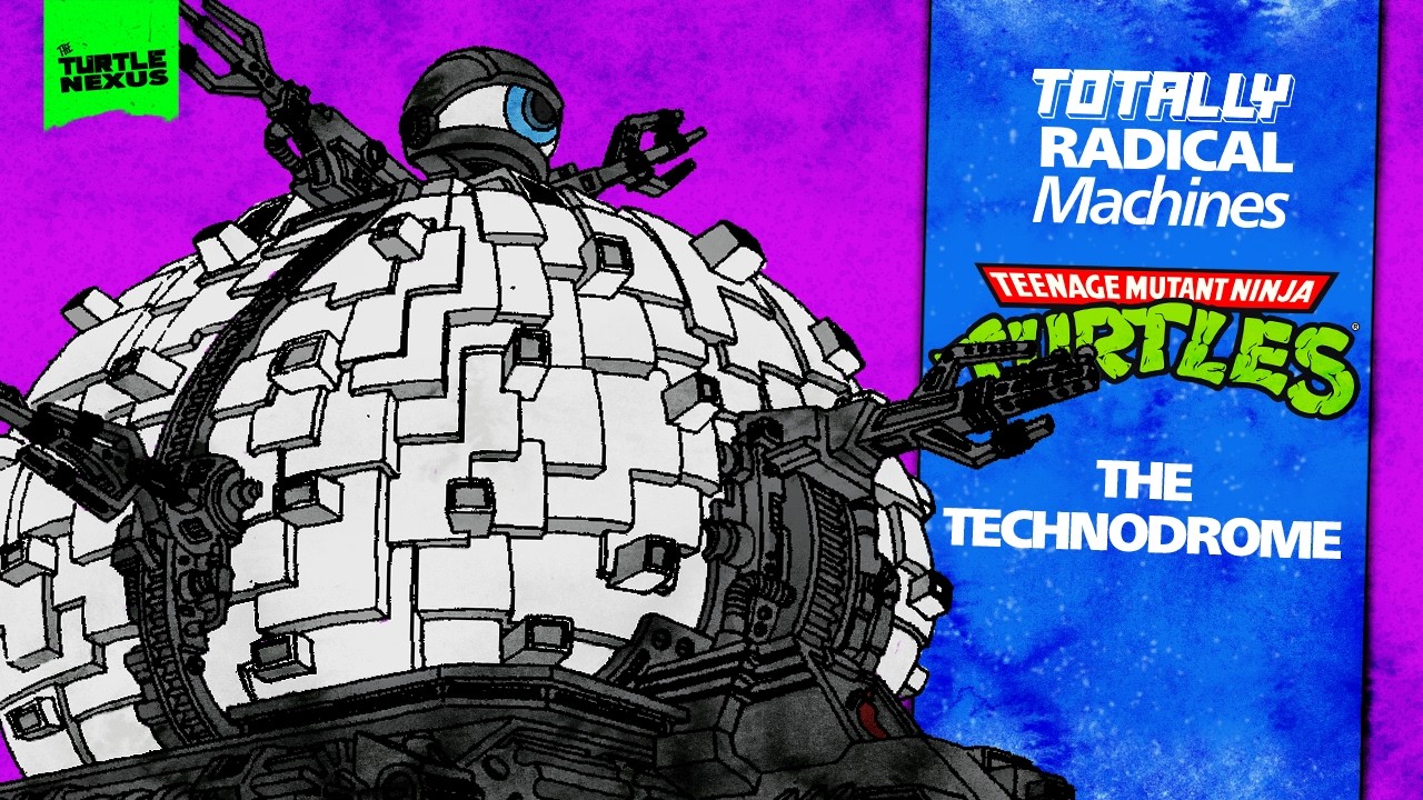 The Technodrome: Origin, Story & Toy History - Totally Radical Machines