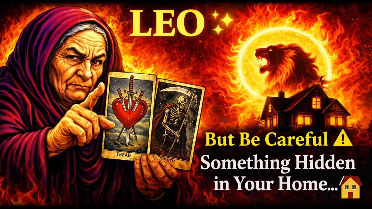 Лев ♌✨ Эта тень уходит! 👁️ Но будьте осторожны ⚠️🏠 В вашем доме что-то спрятано…