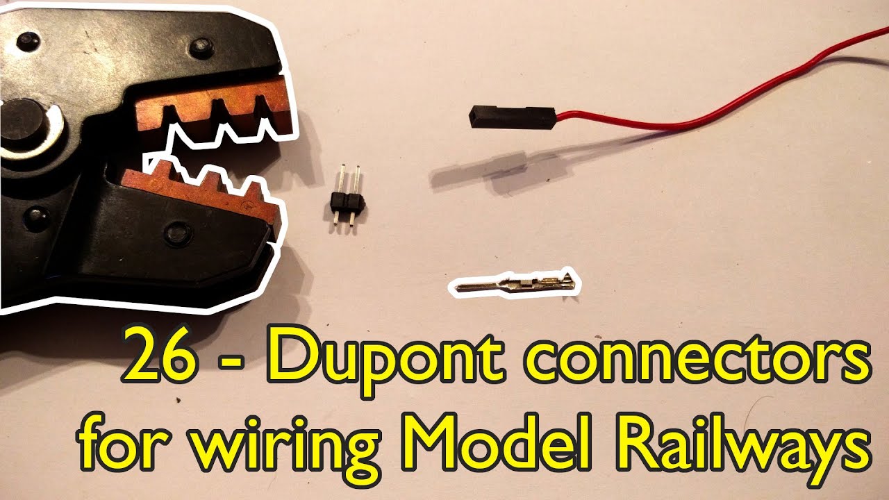 26 Dupont connectors for wiring model railways