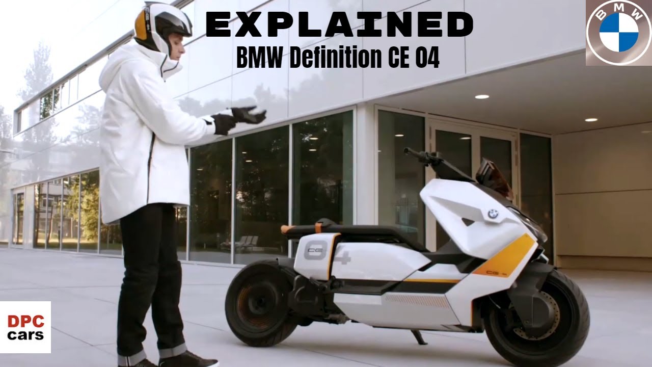 BMW Motorrad Definition CE 04 Electric Scooter Explained