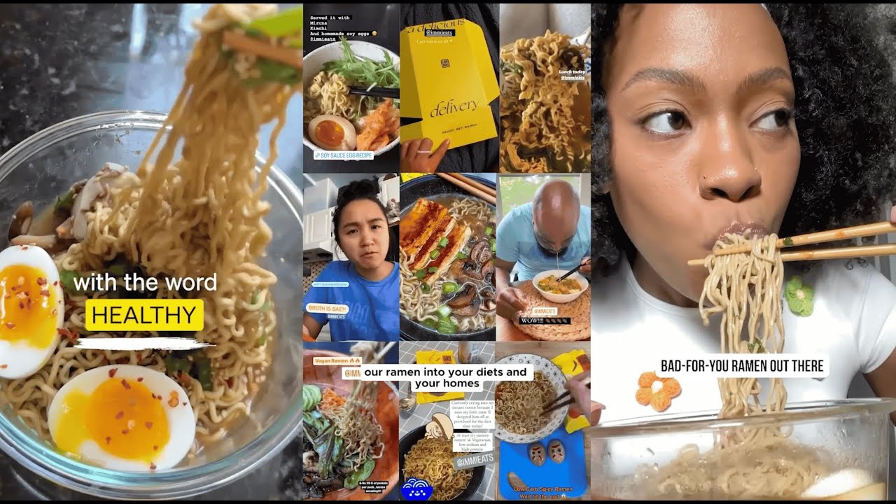 Здоровый рамен быстрого приготовления без чувства вины