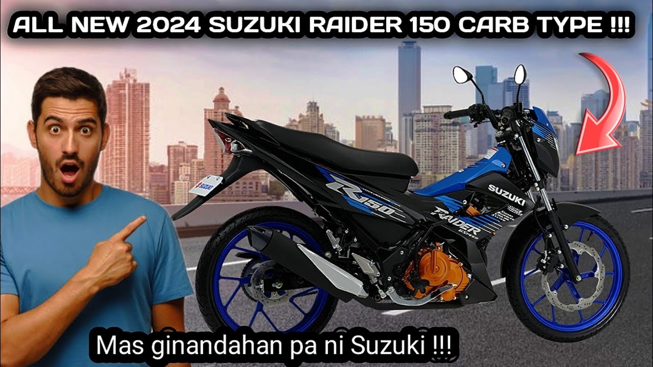 All New Suzuki Raider R150 Carb Type 2024 - Bagong kulay pero mahal