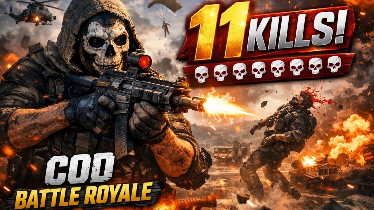 11 kills in battle royal | karanXGaming | call of duty mobile 