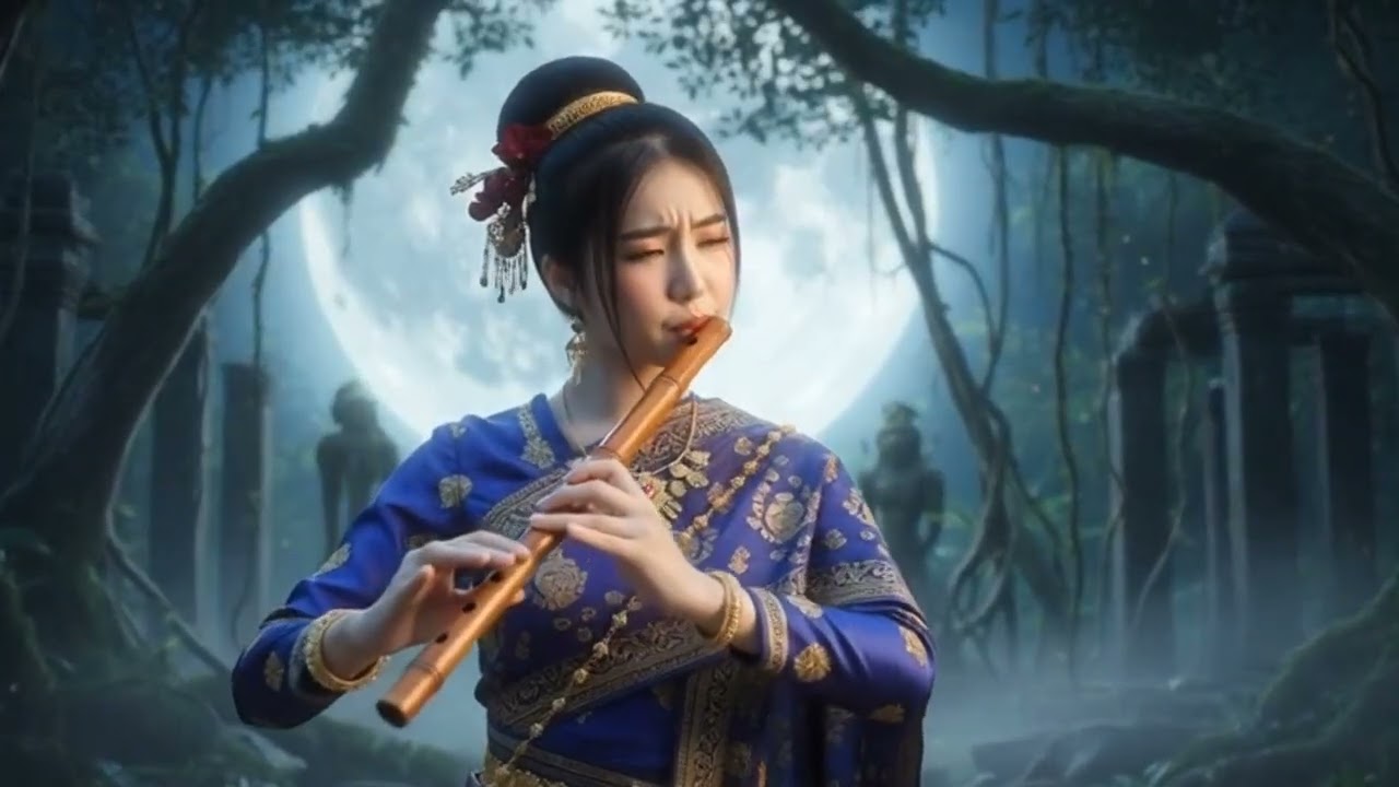 When the Moon Listens to the Flute