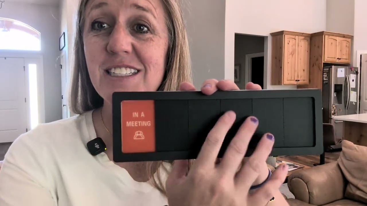 Customizable Office Door Sign