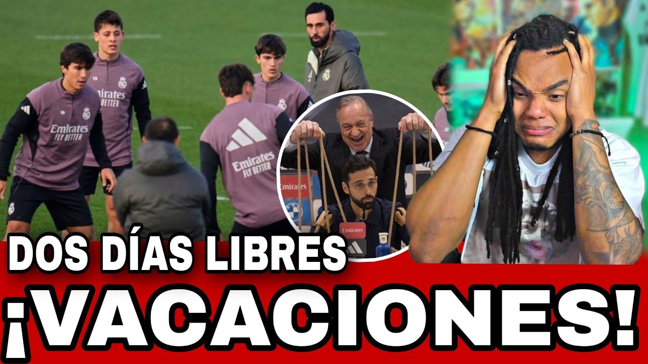ARBELOA PREMIA a los JUGADORES, VACACIONES REAL MADRID - FLORENTINO DIVERSIÓN