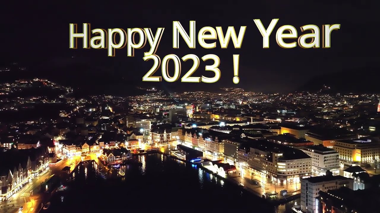 Experience Bergen's New Year Spectacle: 10 Minutes of Massive Fireworks Magic