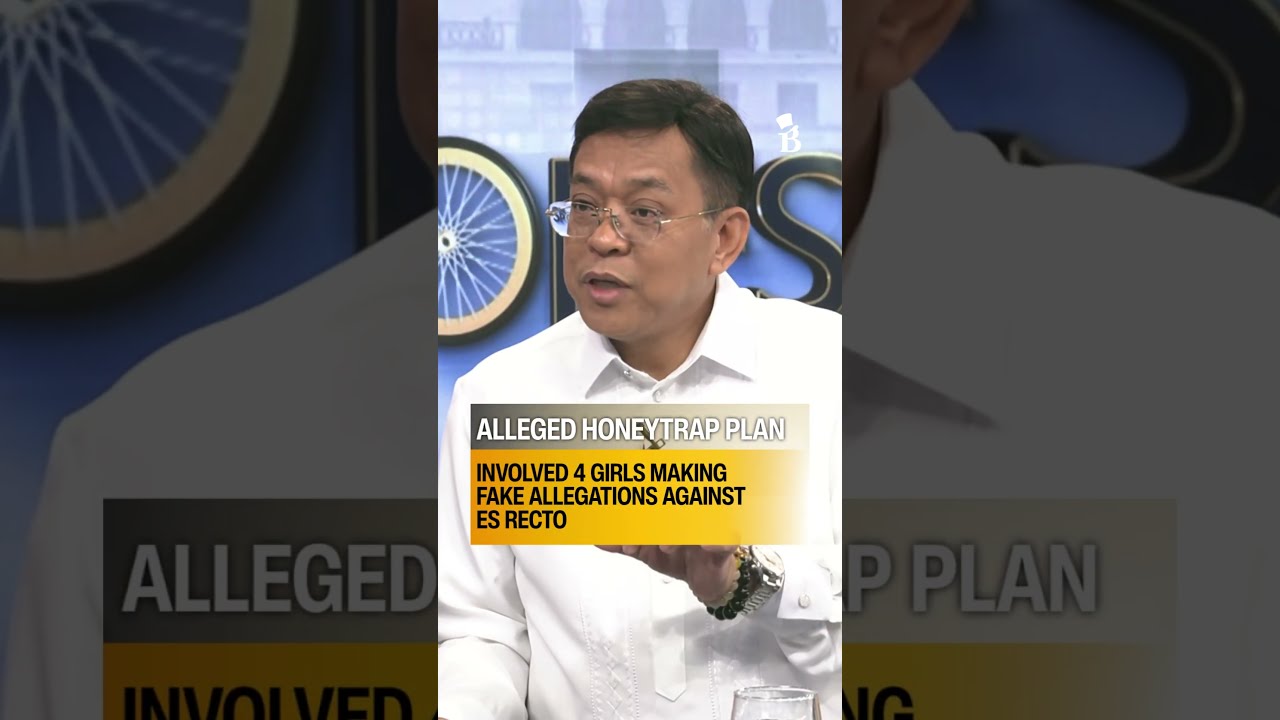 Alleged Honeytrap plan involved 4 girls making fake allegations against ES Recto