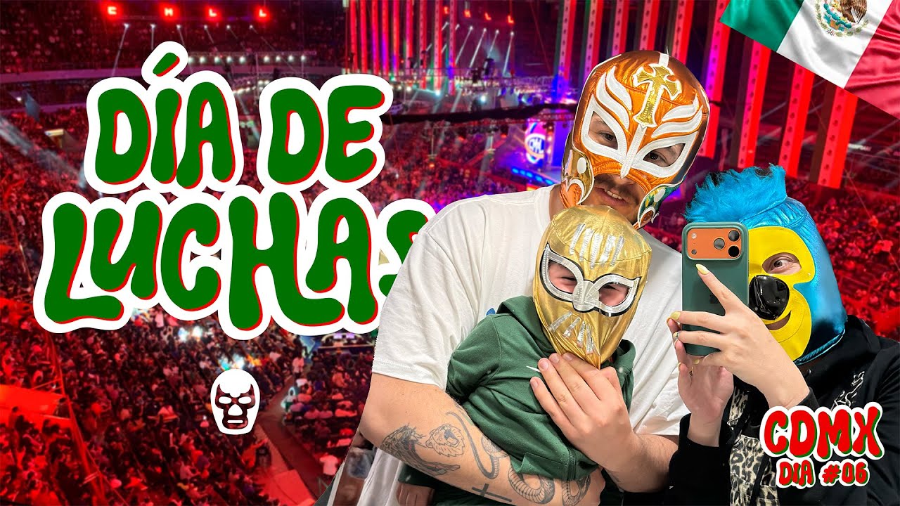 🤼‍♂️ Fuimos a la Lucha Libre en CDMX… ¡una locura total!