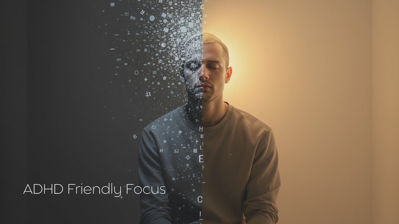 ADHD Friendly Focus | 60 Minutes of Calm Background Music (No Vocals)