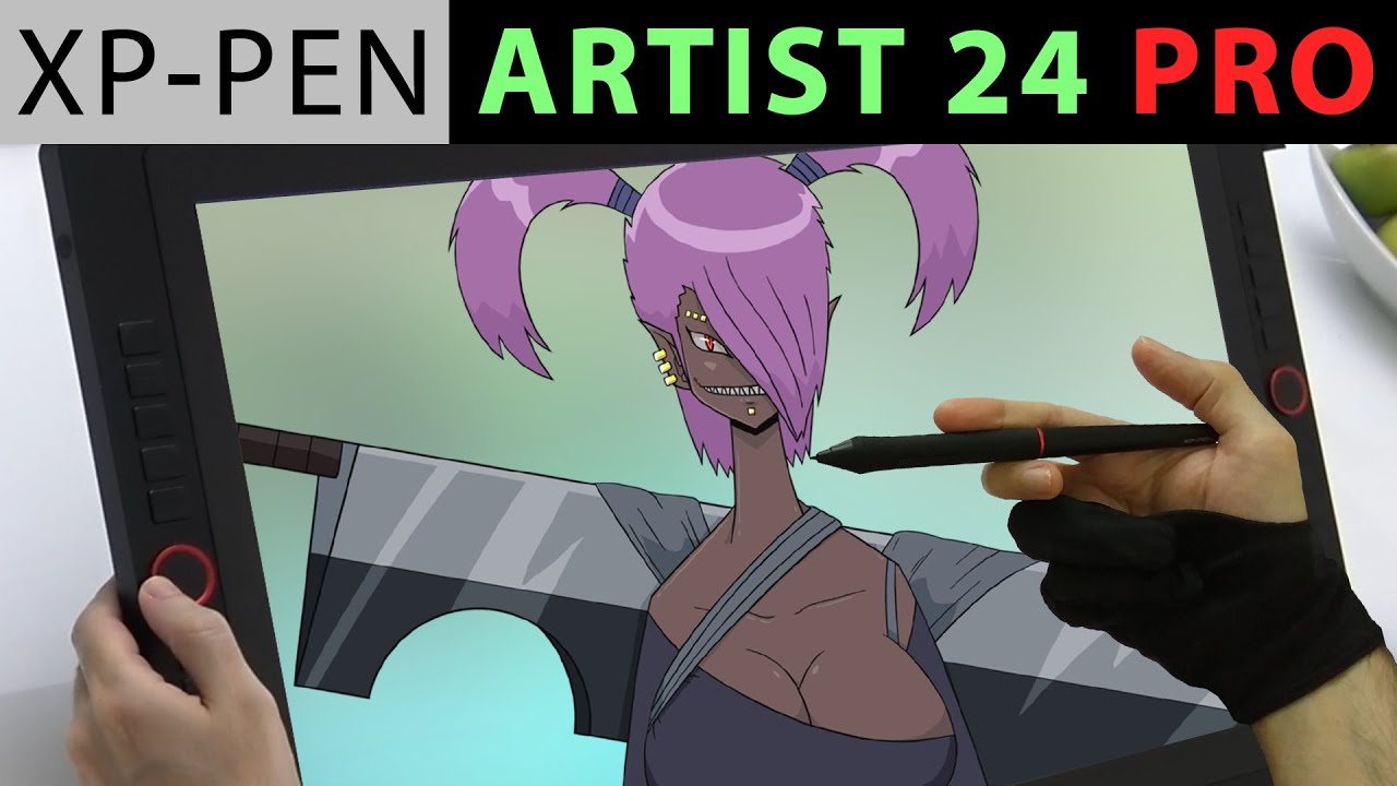 XP-Pen ARTIST 24 PRO - REVIEW by a Professional Animator! @AnimatorME.official @XPPen