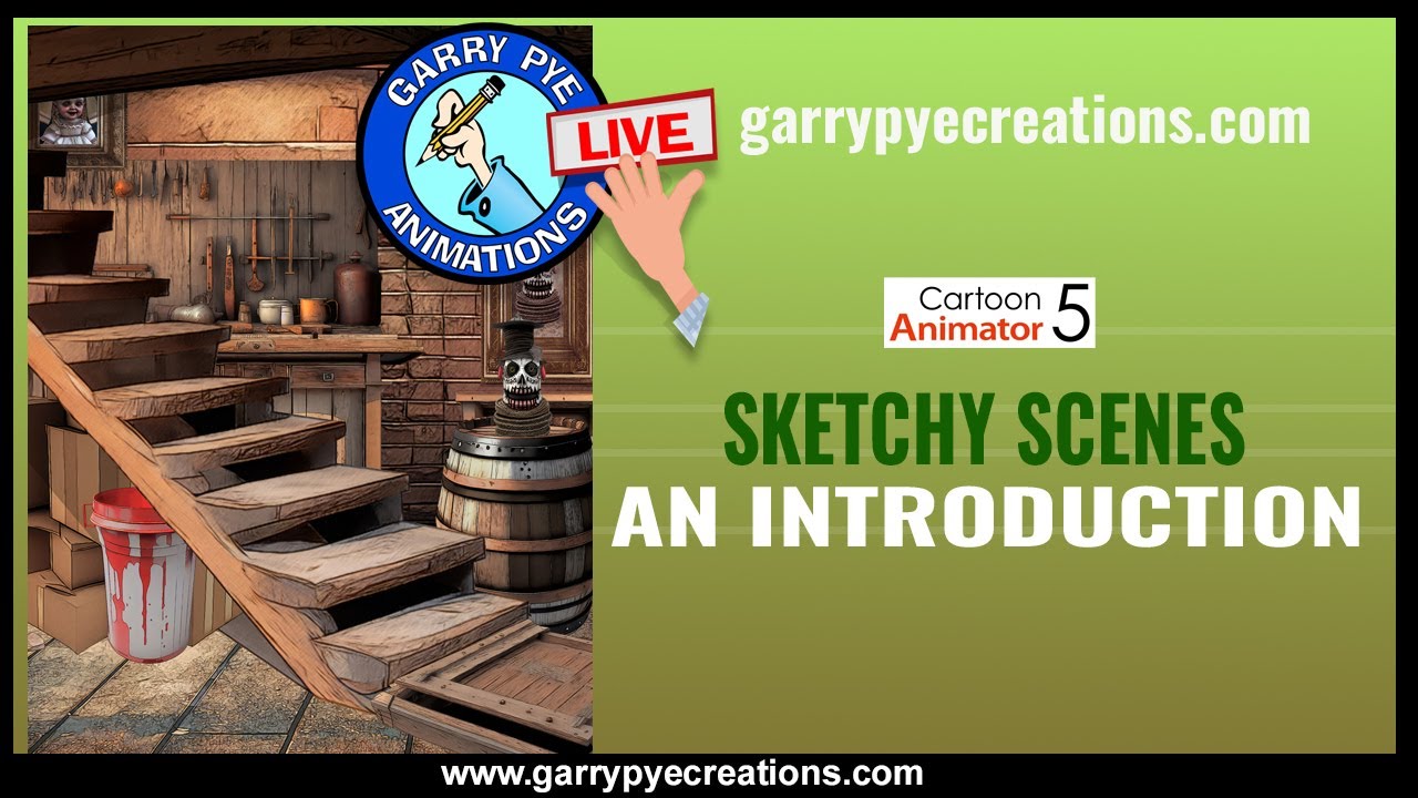 Sketchy Scenes - An Introduction by Garry Pye