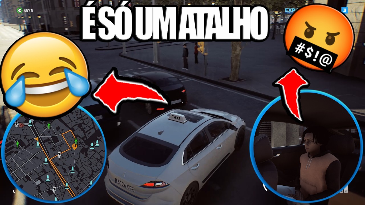 FIZ MINHA PRÓPRIA ROTA E A MULHER NÃO GOSTOU RSRSRS|Taxi Life