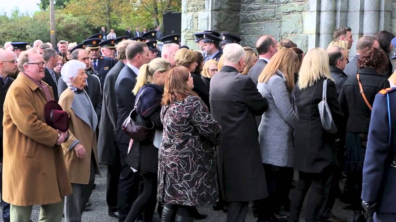 Funeral of Garda Tony Golden  Oct 2015