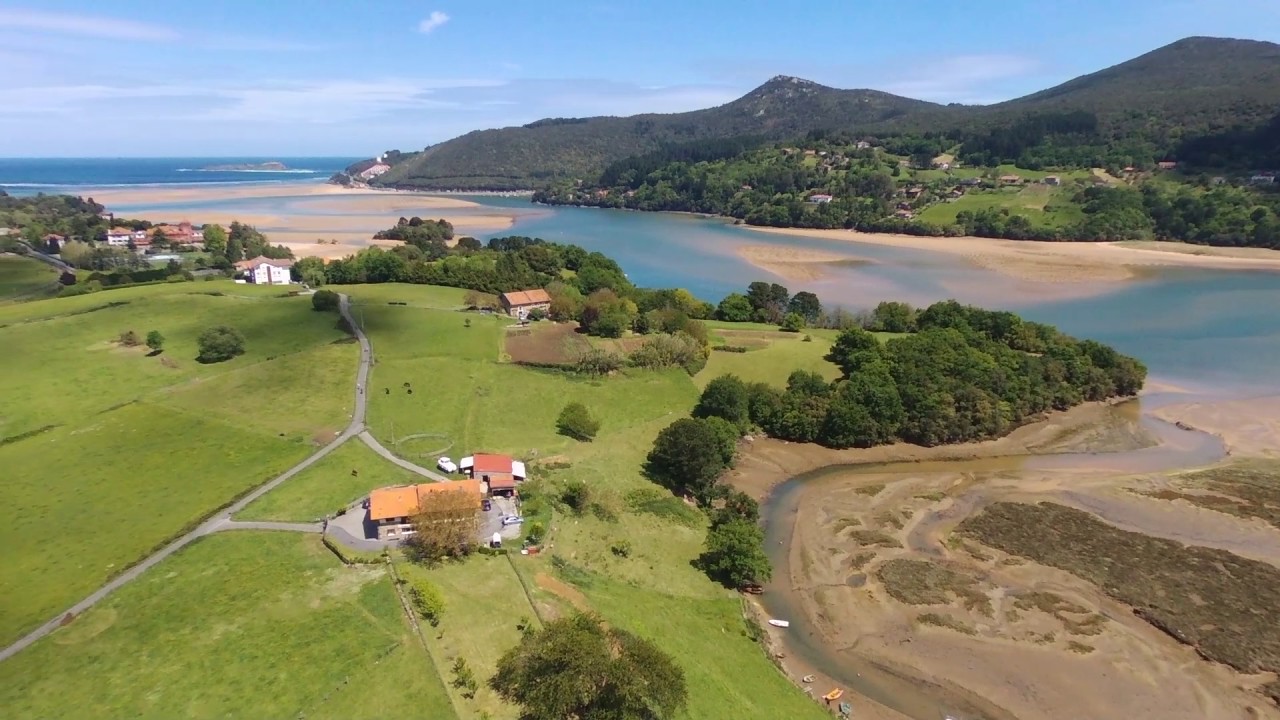 Urdaibai a vista de dron youtube