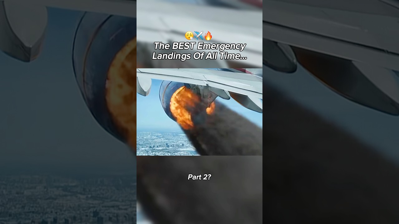 The Best Emergency Landings 😮‍💨🔥✈️ 