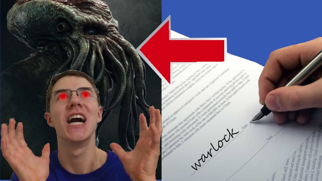 Warlock Pacts - A Guide for DMs
