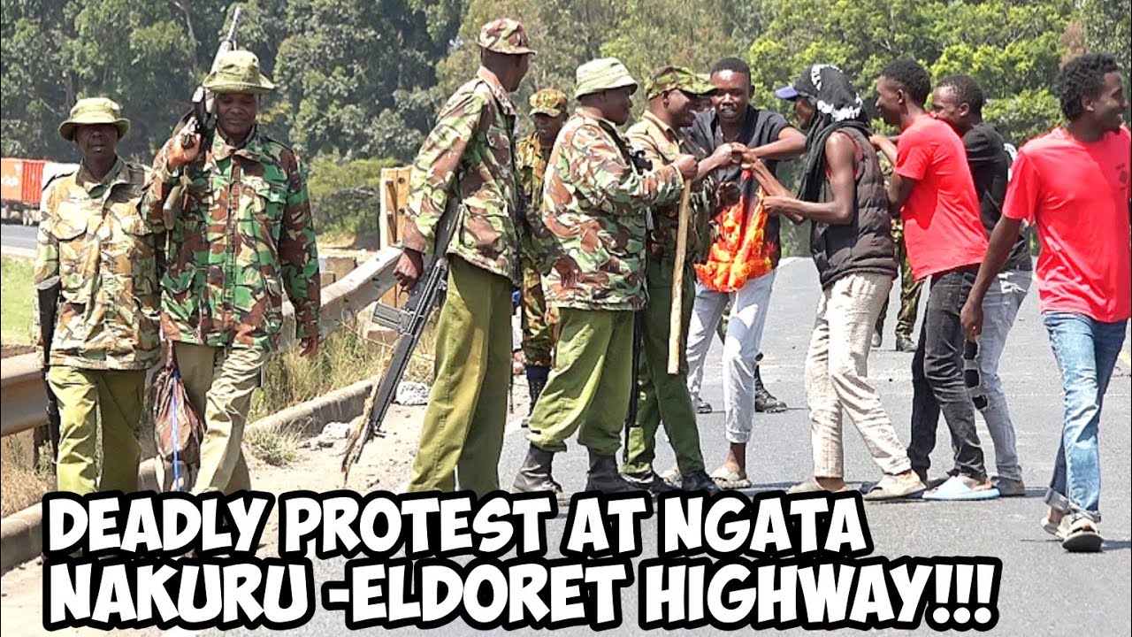 Dàngerous Ngata - Kabasis Road Condition Ignite Dèadly Pròtest in Nakuru