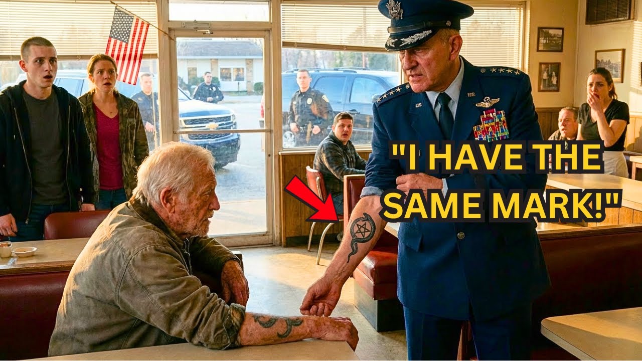 They Mocked the 81-Year-Old Veteran's Faded Ink — Until The Four-Star General Rolled Up His Sleeve