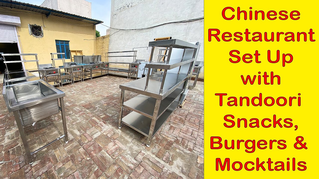 Chinese Kitchen Setup – Fast Food Restaurant Setup