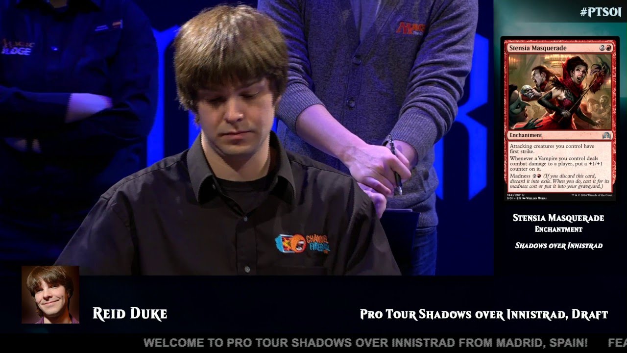 Pro Tour Shadows over Innistrad: Day 1 Opening and Drafting with Reid Duke
