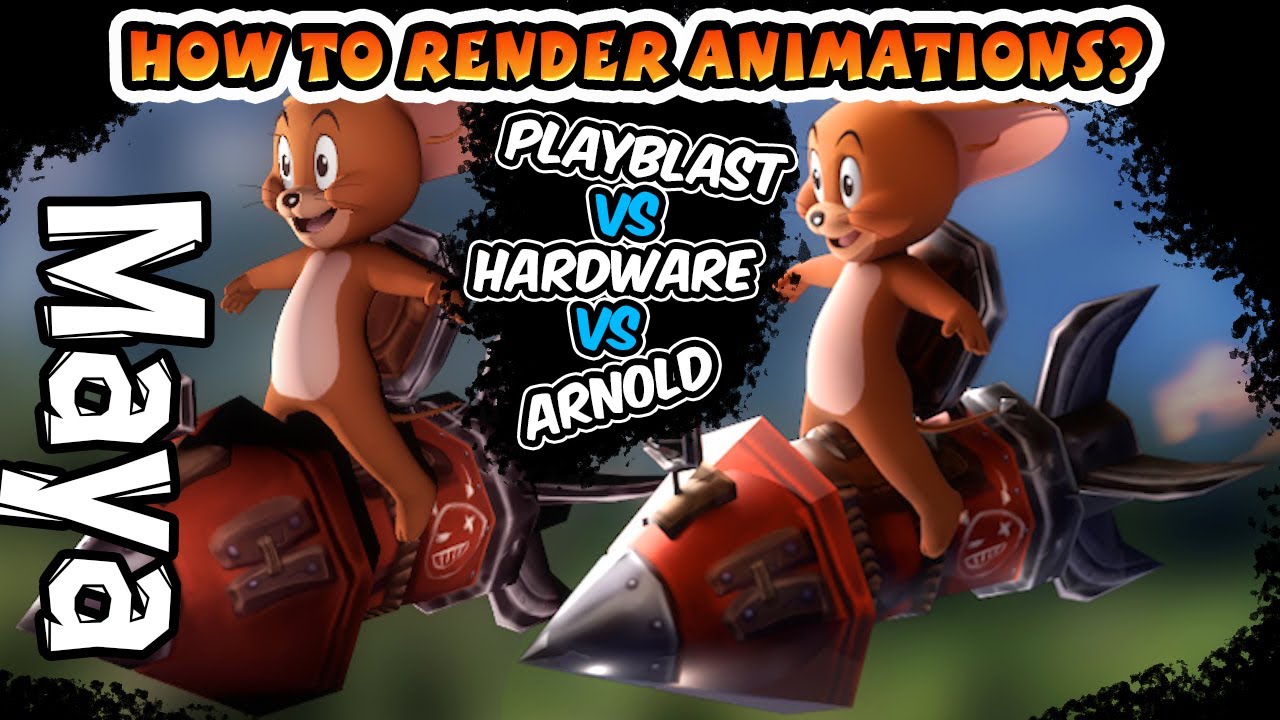 How to Render Animations in Maya