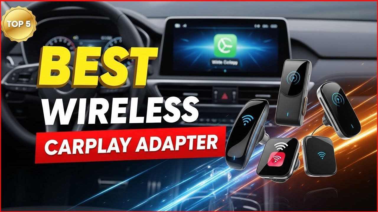 Лучший беспроводной адаптер CarPlay — Топ-5 протестированных и оцененных!