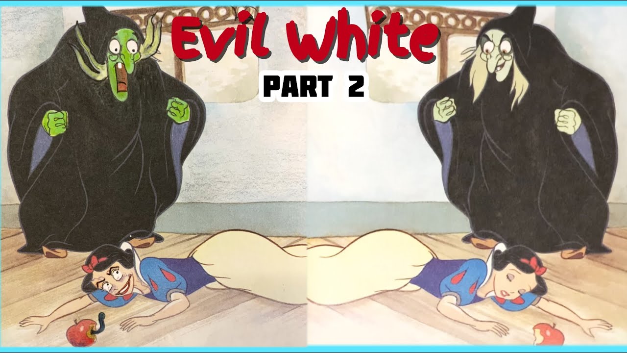 Twisted Disney 🤫 Snow White and the seven Dwarfs Pt.2 #art #creative #disney