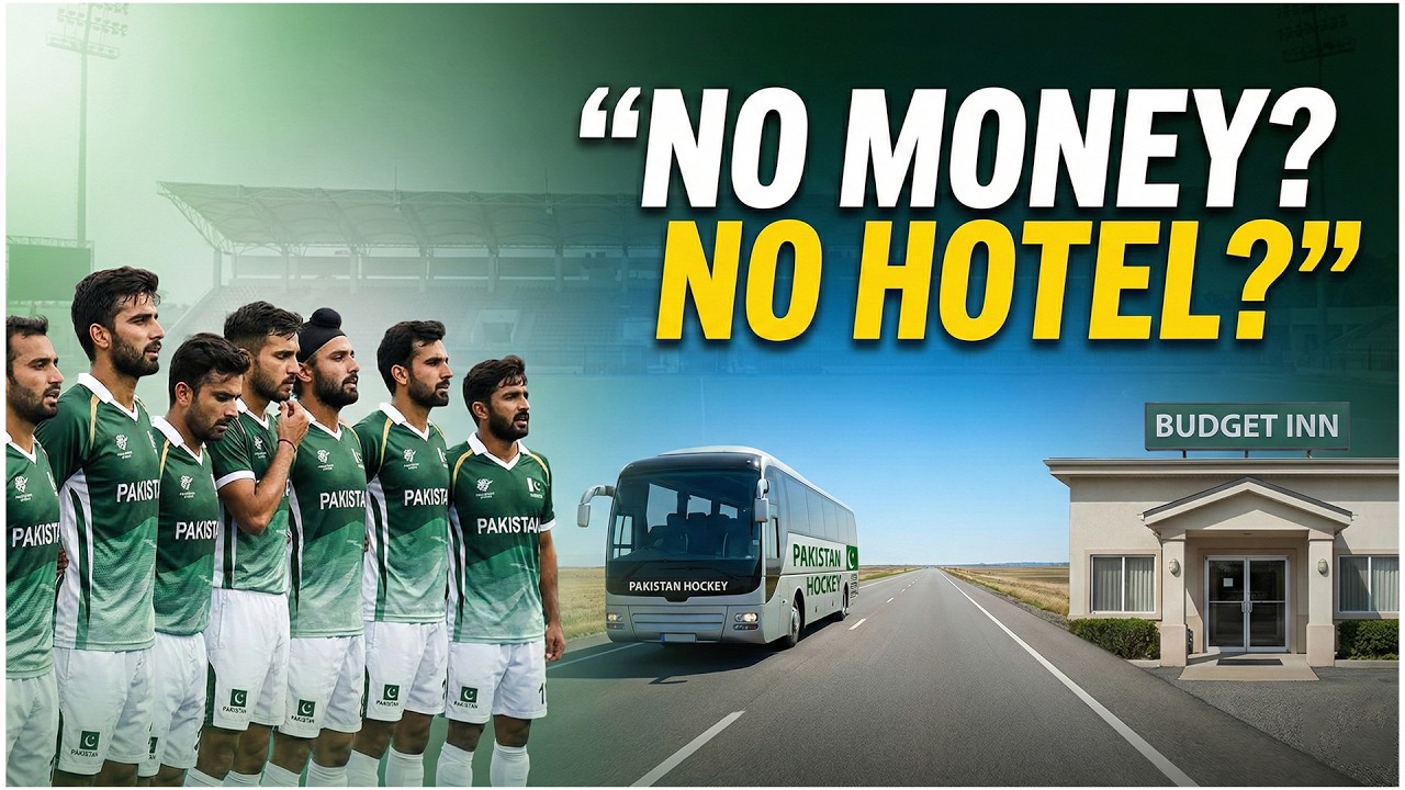 Pakistan Hockey Team Embarrassed? No Money for Travel!