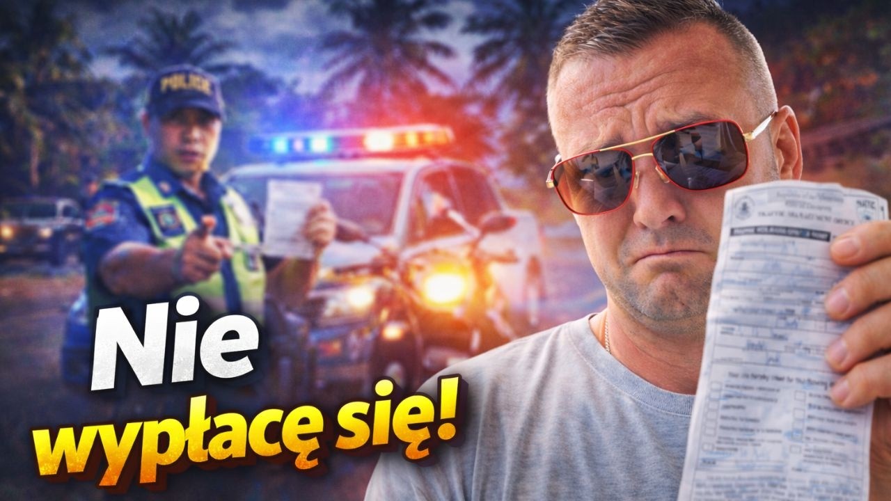 Dostałem pierwszy mandat na Filipinach! To zabolało!