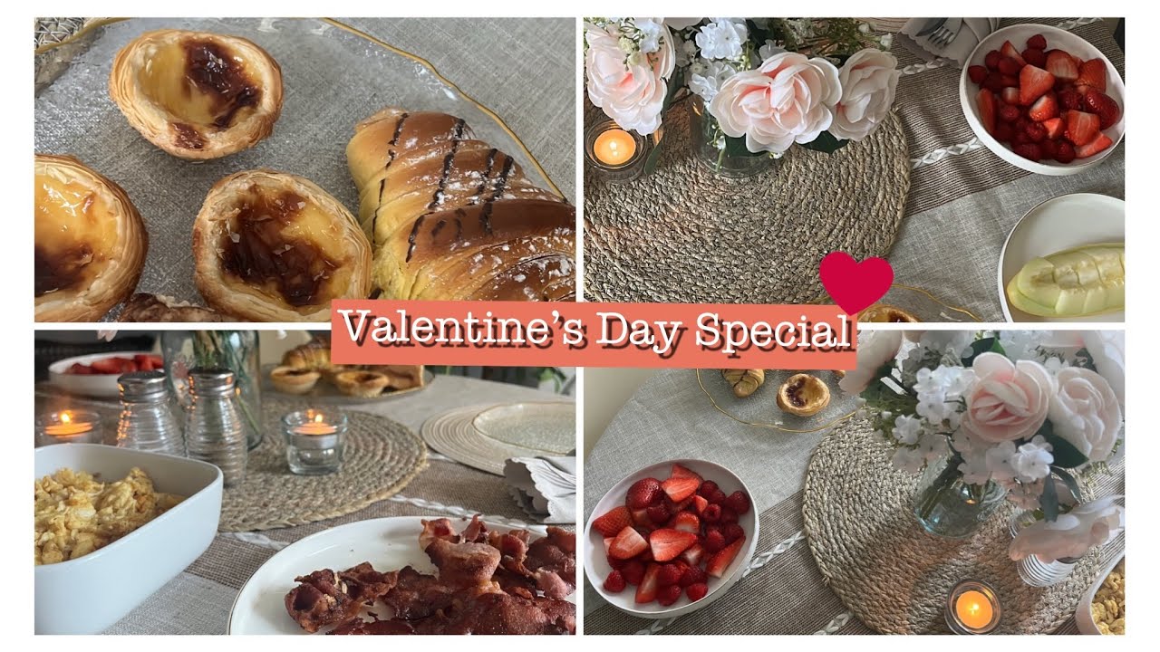 Simple Valentine’s Day Breakfast ❤️