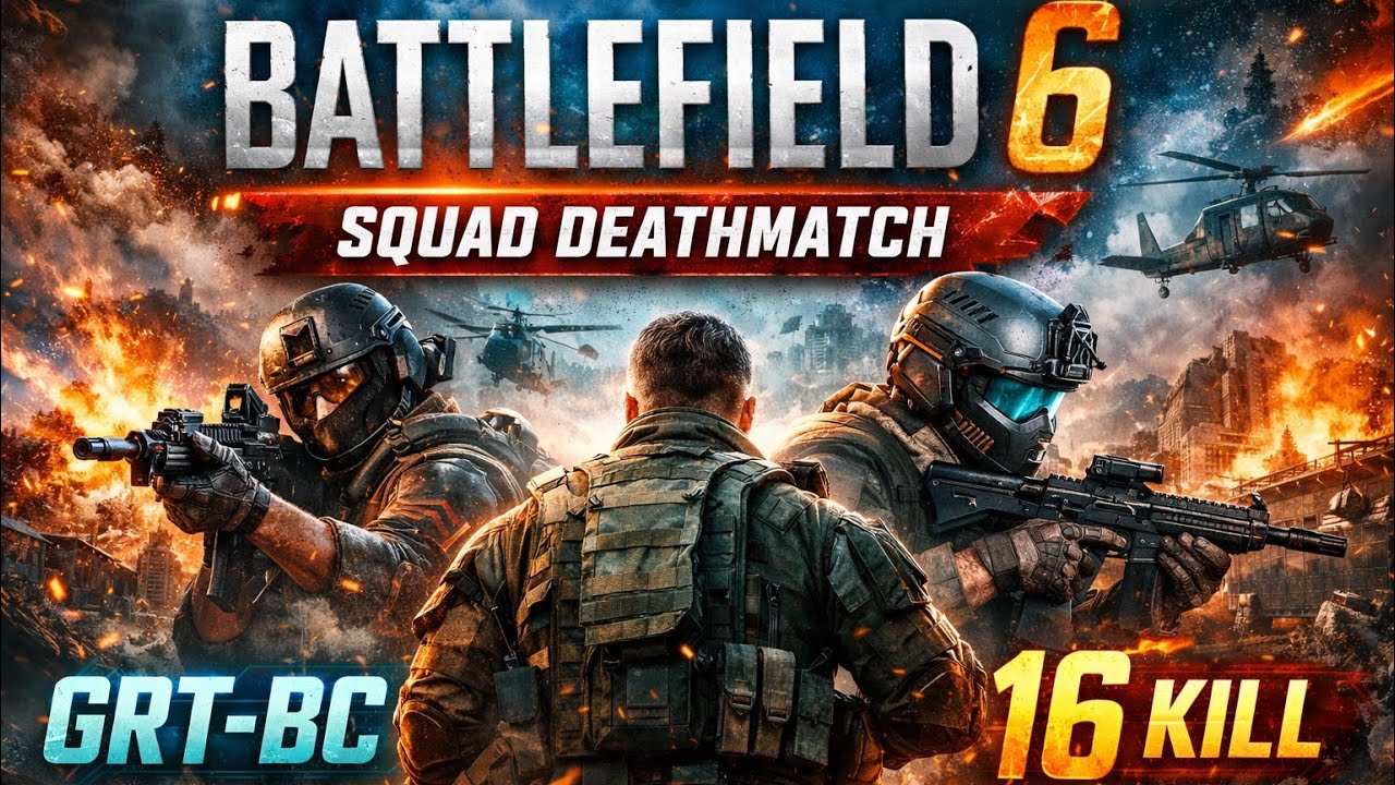 Battlefield 6 | GRT-BC ile 16 Kill | Squad Deathmatch