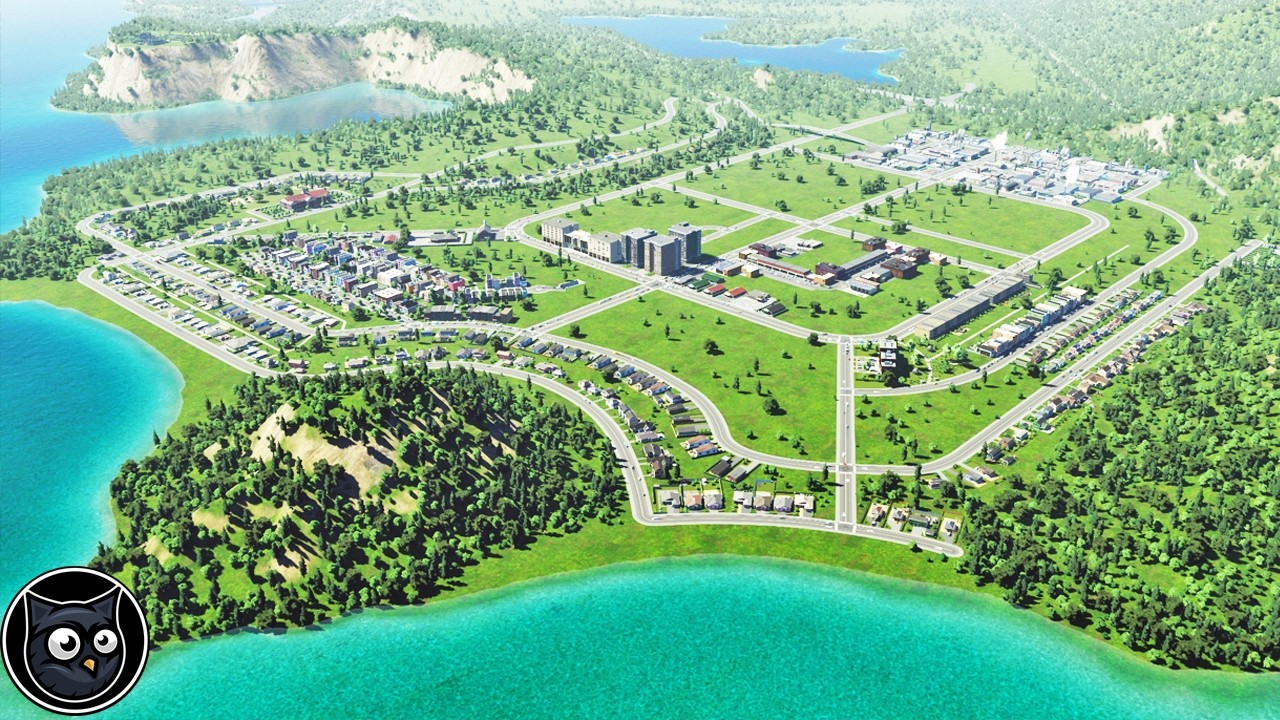 Создание нового города в Cities Skylines 2 - Изумрудный остров | Прохождение игры Citybuilder 202...