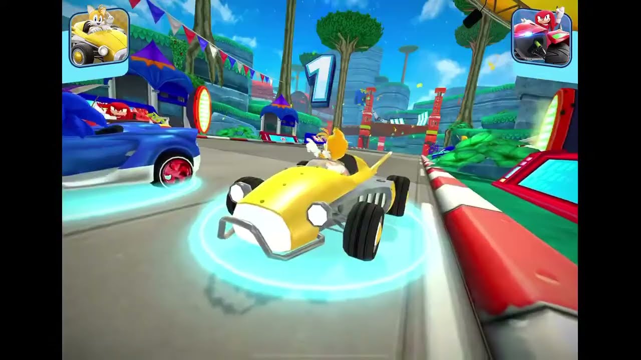 Sonic Racing - Apple Arcade - iPad Live Streaming Multiplayer Gameplay