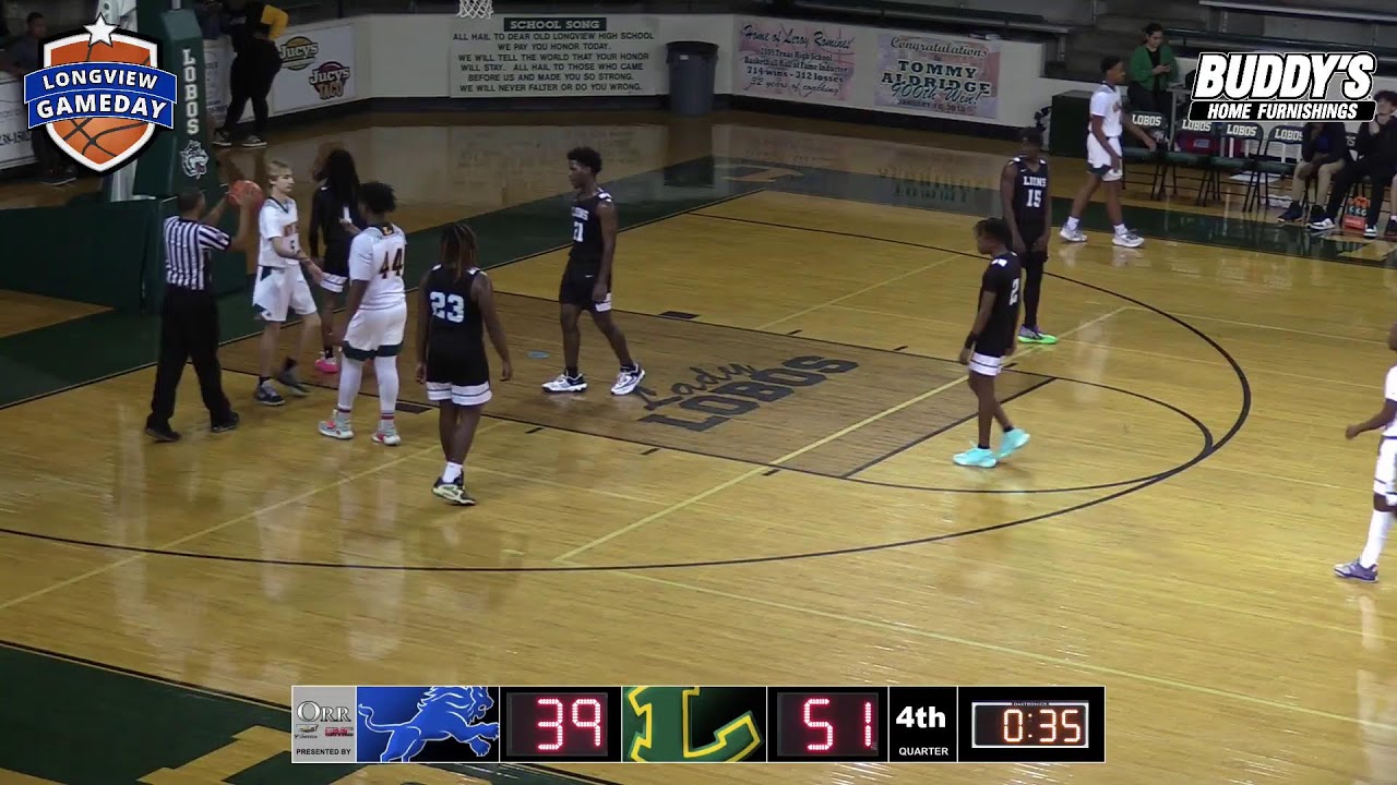 9TH GRADE BASKETBALL: LONGVIEW LOBOS VS TYLER HIGH LIONS - LIVE