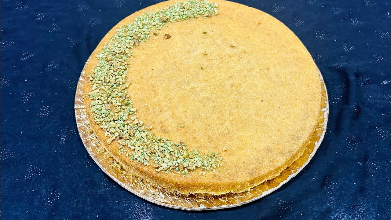 الكنافة بالقشطه على طريقة اكبر المحلات والسر في لونها وطعمها المميز 💯