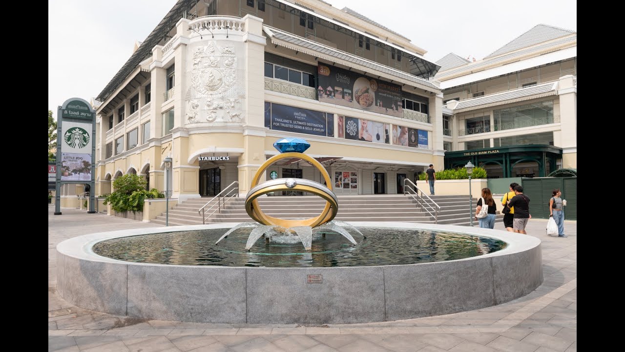 [4K] Exploring The Old Siam Plaza a Bangkok best traditional Thai desserts and silk mall