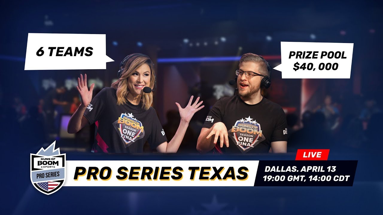 Season 2 ESL Guns of Boom Pro Series Texas