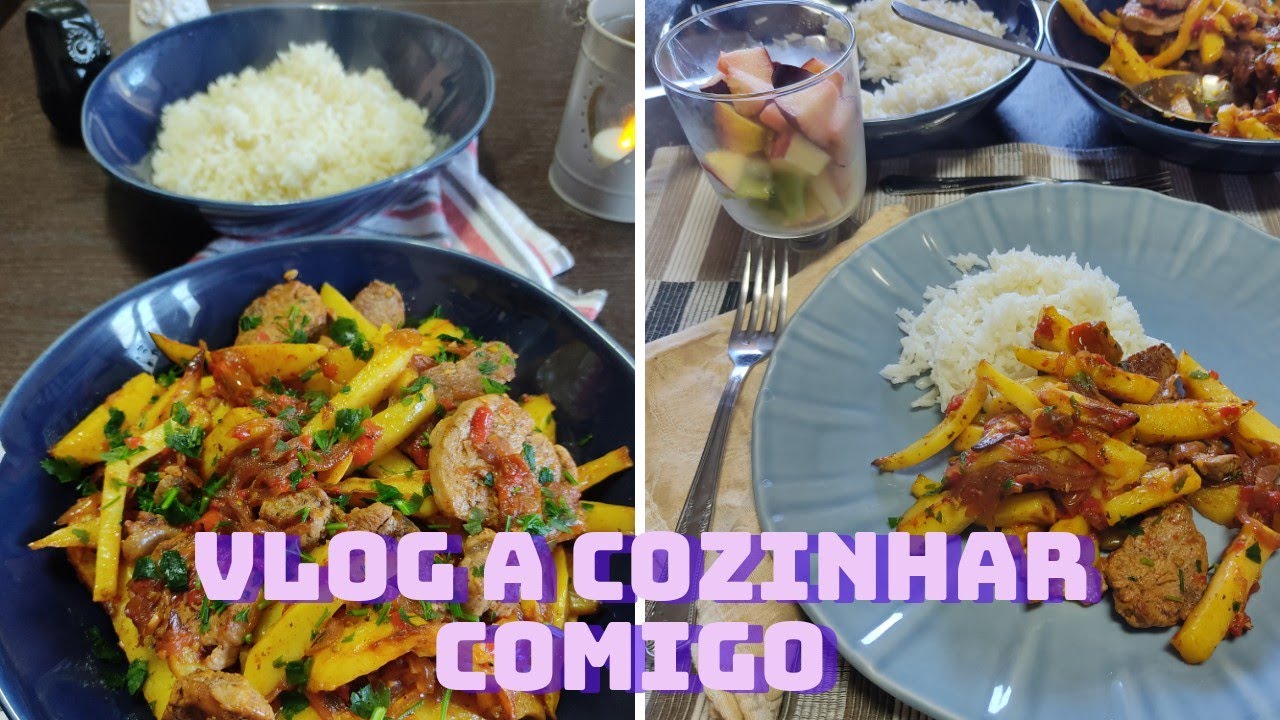 VLOG A COZINHAR COMIGO | LOMO SALTADO UM PRATO CLÁSSICO PERUANO