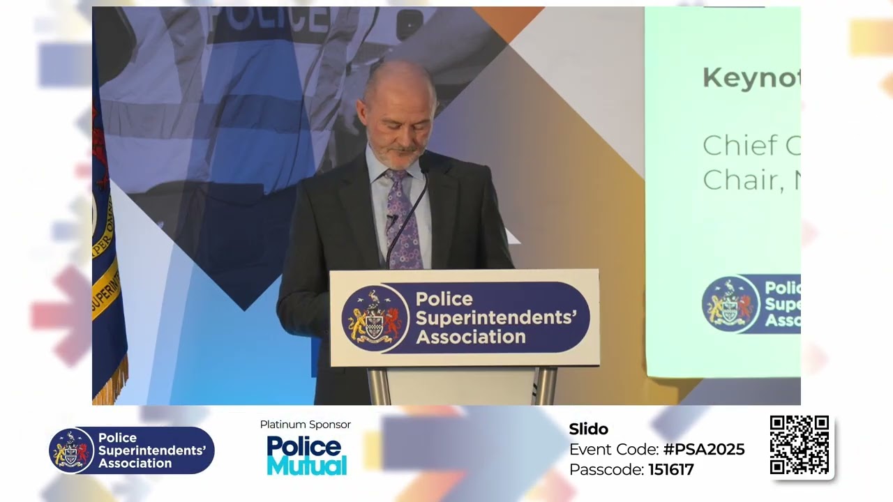 CC Gavin Stephens, Chair, NPCC