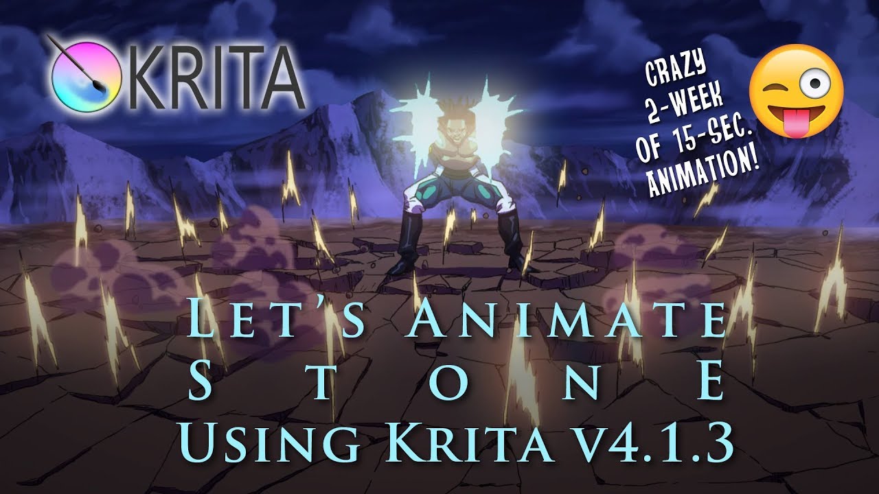 Let's Animate Ep. 9 - Krita: Stone (Image Comics) 💎