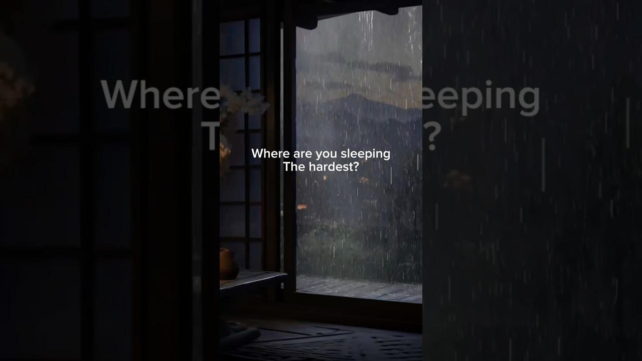 Where are you sleeping the hardest? #choose #chooseyourvibe #shorts #shortsfeed