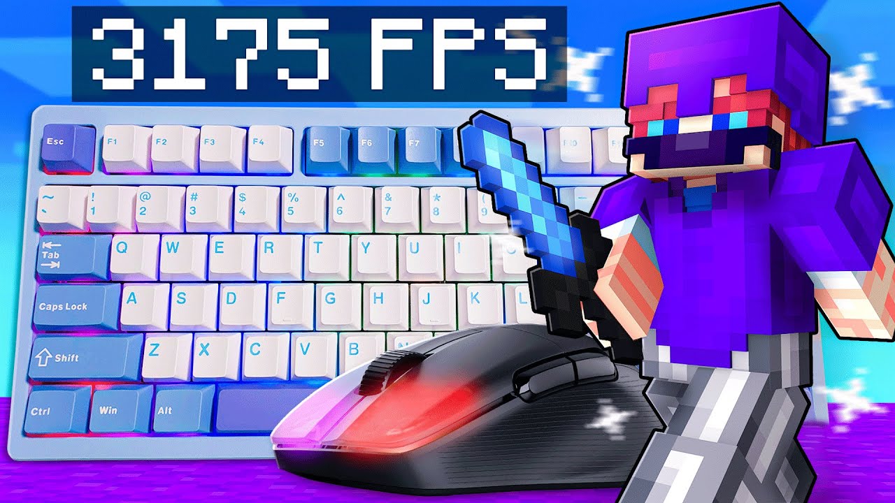 Ultra Smooth PvP & Pro Bridging – BedWars ASMR | Keyboard & Mouse Sounds
