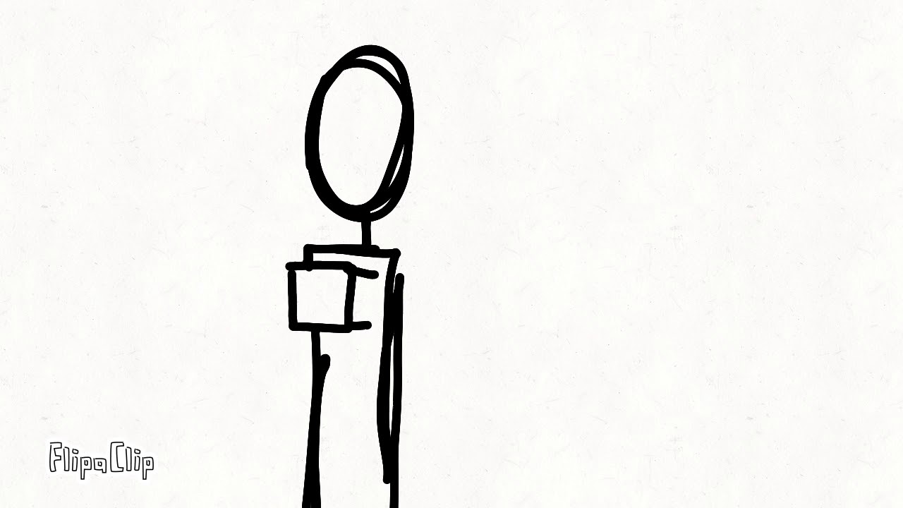 Retry of doing a spinning character sketch animation