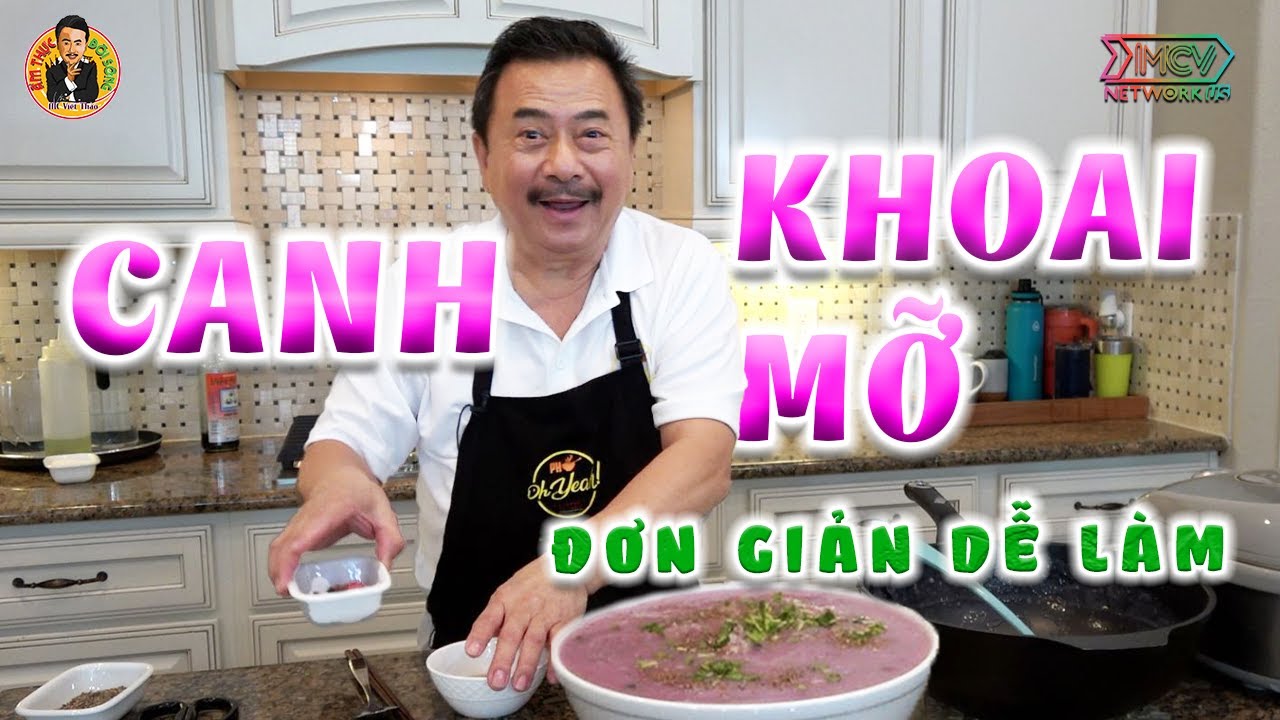 Cách nấu Canh Khoai Mỡ - Đơn Giản Dễ Làm | Ẩm Thực & Đời sống với MC Việt Thảo Tập 155 | CBL 1738